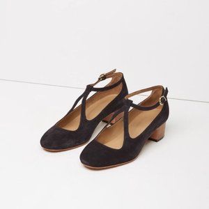 A.P.C. Solange Suede Heels